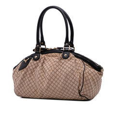 Diamante Canvas Sukey Satchel
