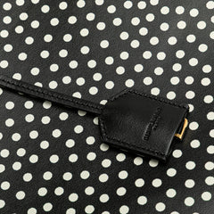 Toy Calfskin Polka Dot North South Shopping Tote