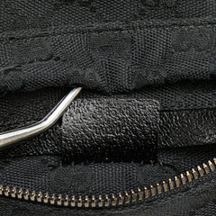 GG Canvas Double Pocket Belt Bag