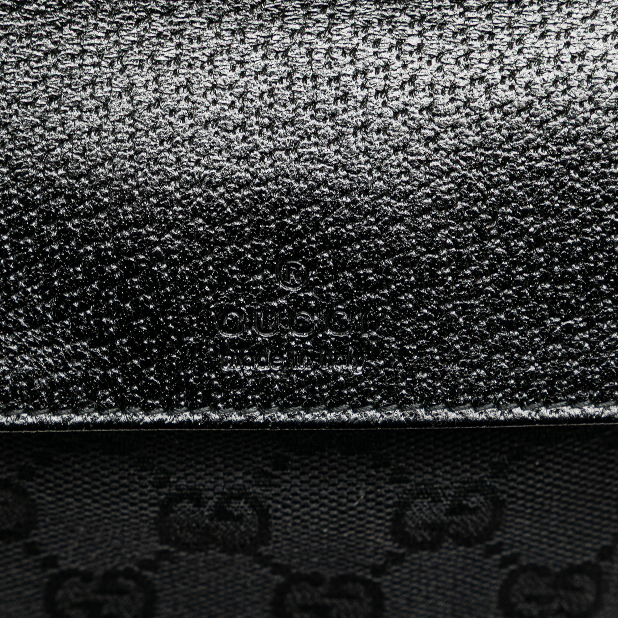 GG Canvas Double Pocket Belt Bag