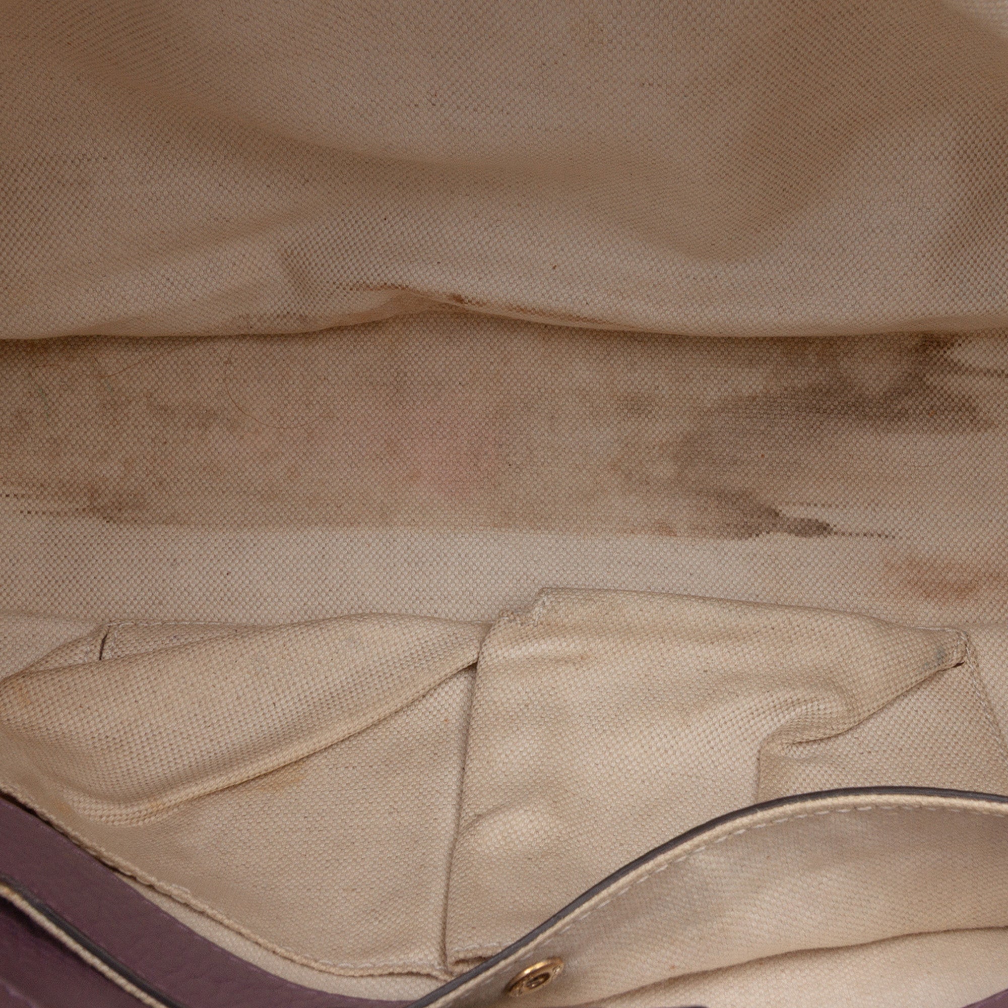 Medium Calfskin Bamboo Shopper Satchel