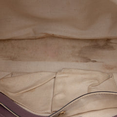 Medium Calfskin Bamboo Shopper Satchel