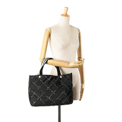 Old Travel Line Nylon Tote