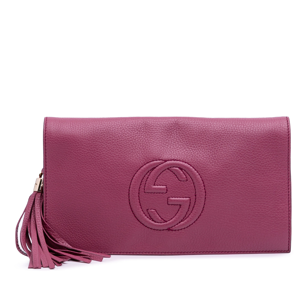 Leather Soho Disco Clutch