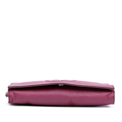 Leather Soho Disco Clutch
