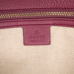 Leather Soho Disco Clutch