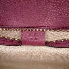Leather Soho Disco Clutch