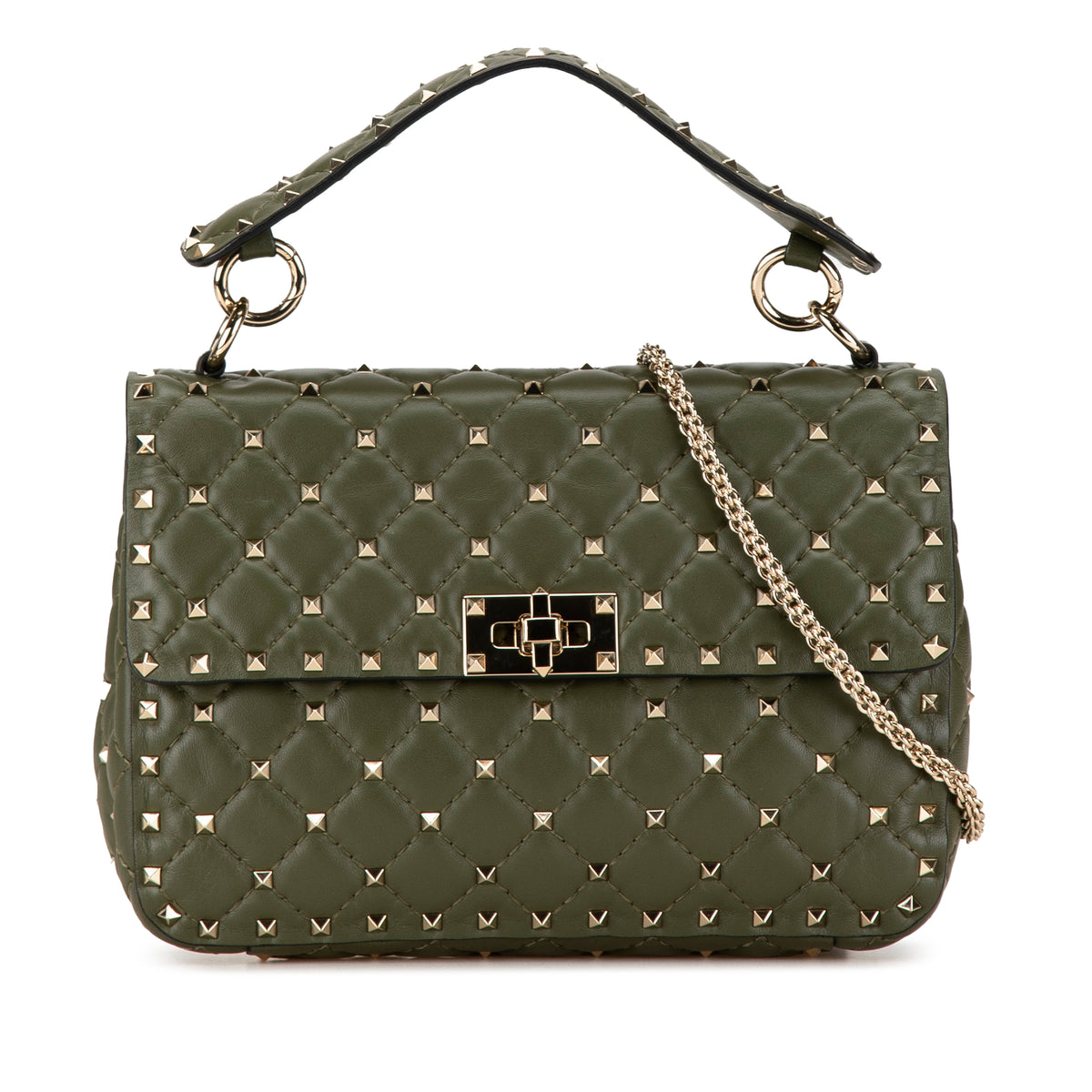 Medium Rockstud Spike Satchel