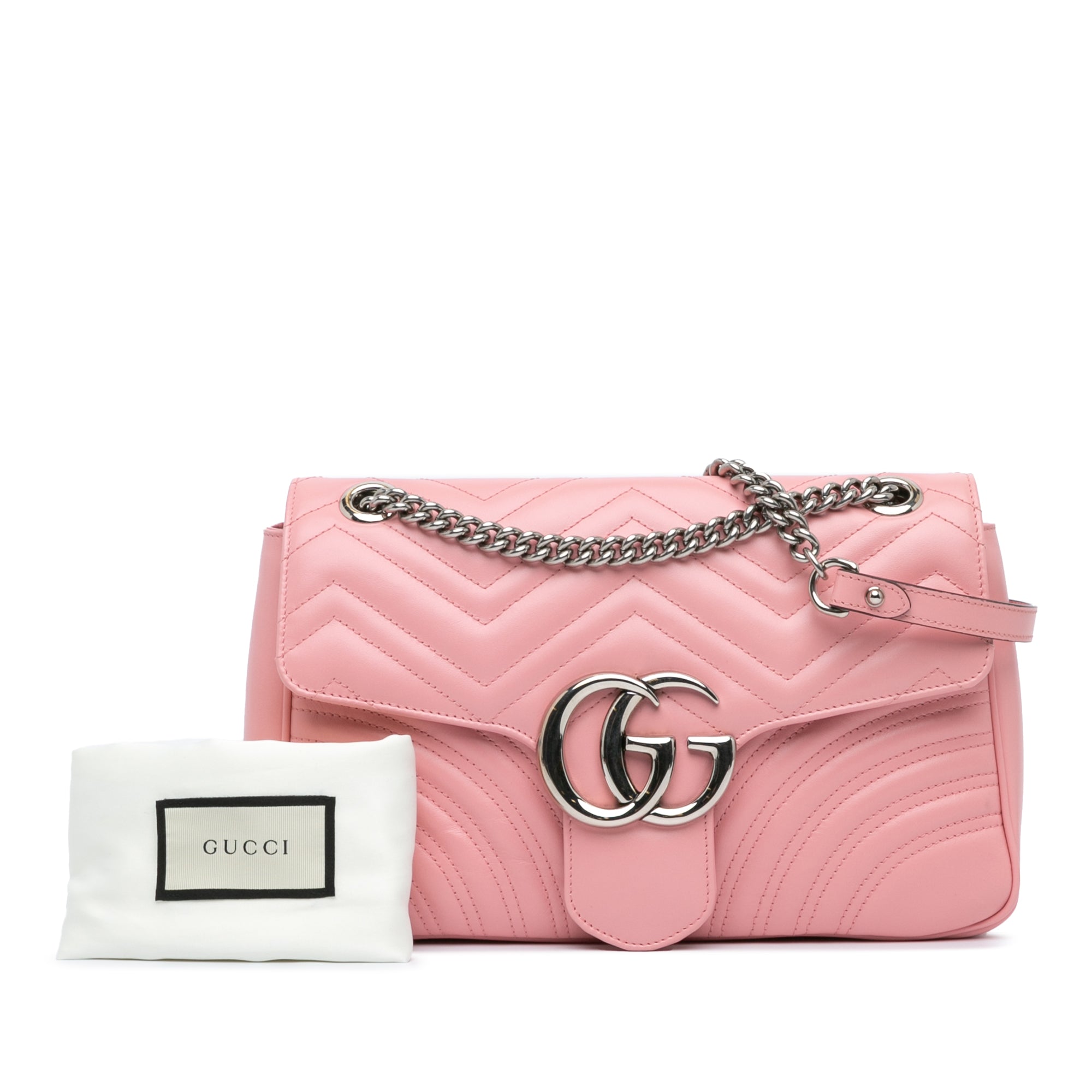 Medium GG Marmont Matelasse Leather Crossbody