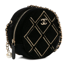 Velvet Pearl Sequin Round Crossbody_1