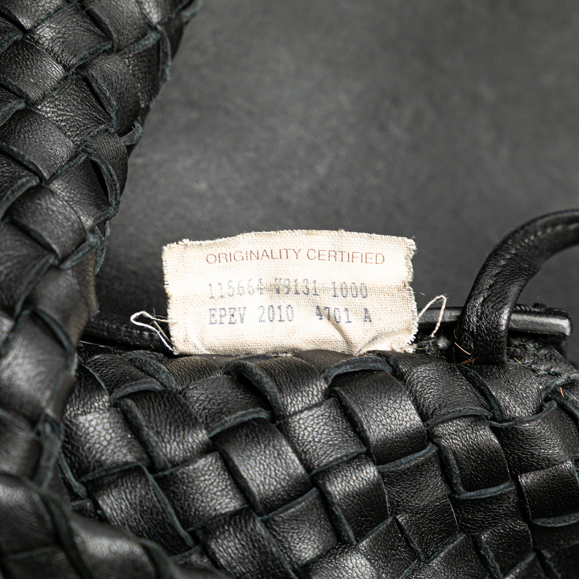 Medium Lambskin Intreccio Cabat Tote