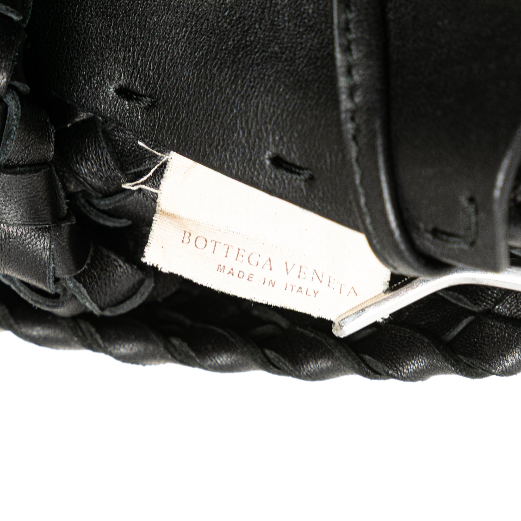 Medium Lambskin Intreccio Cabat Tote