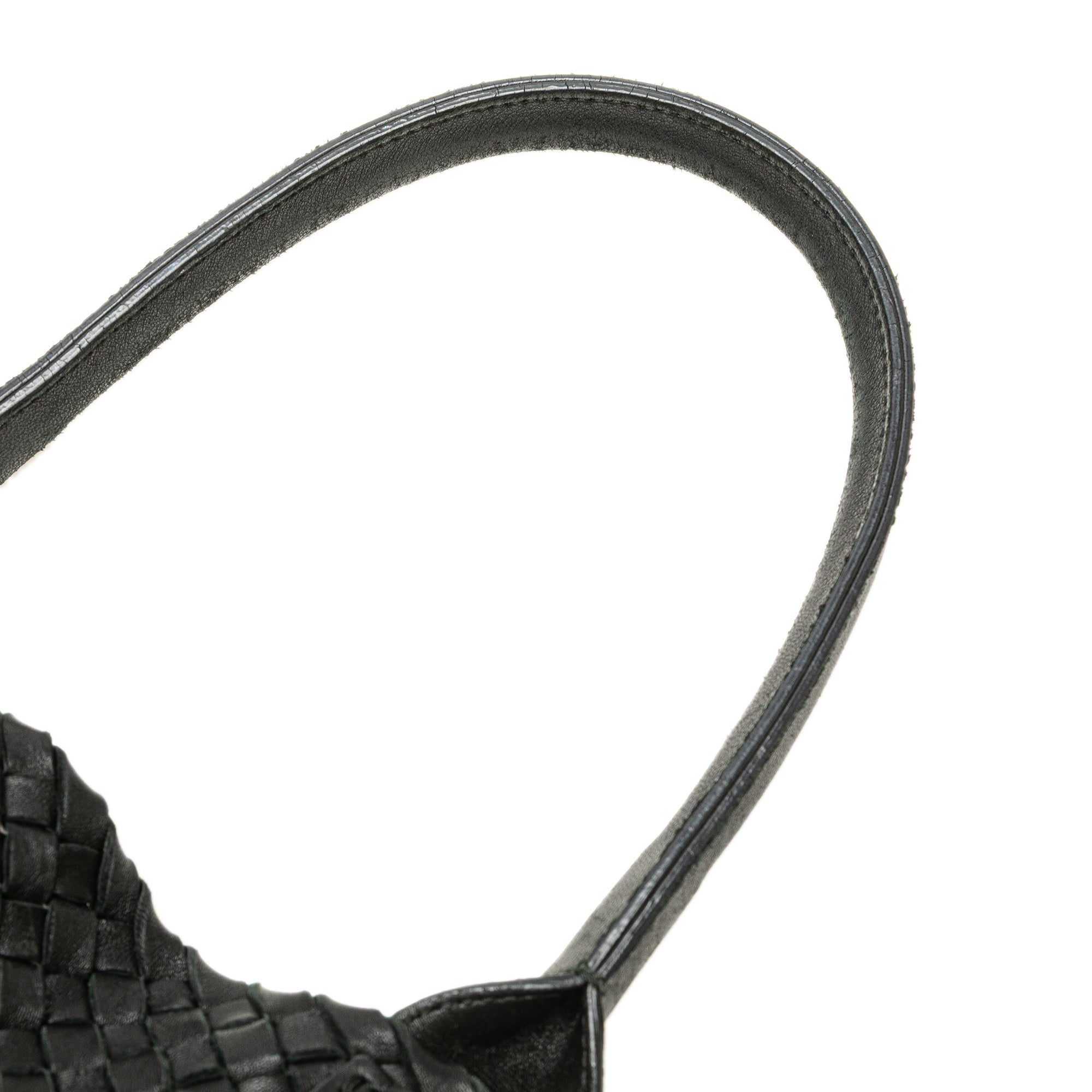 Medium Lambskin Intreccio Cabat Tote