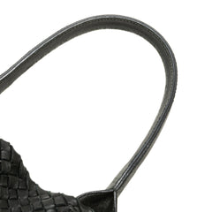 Medium Lambskin Intreccio Cabat Tote