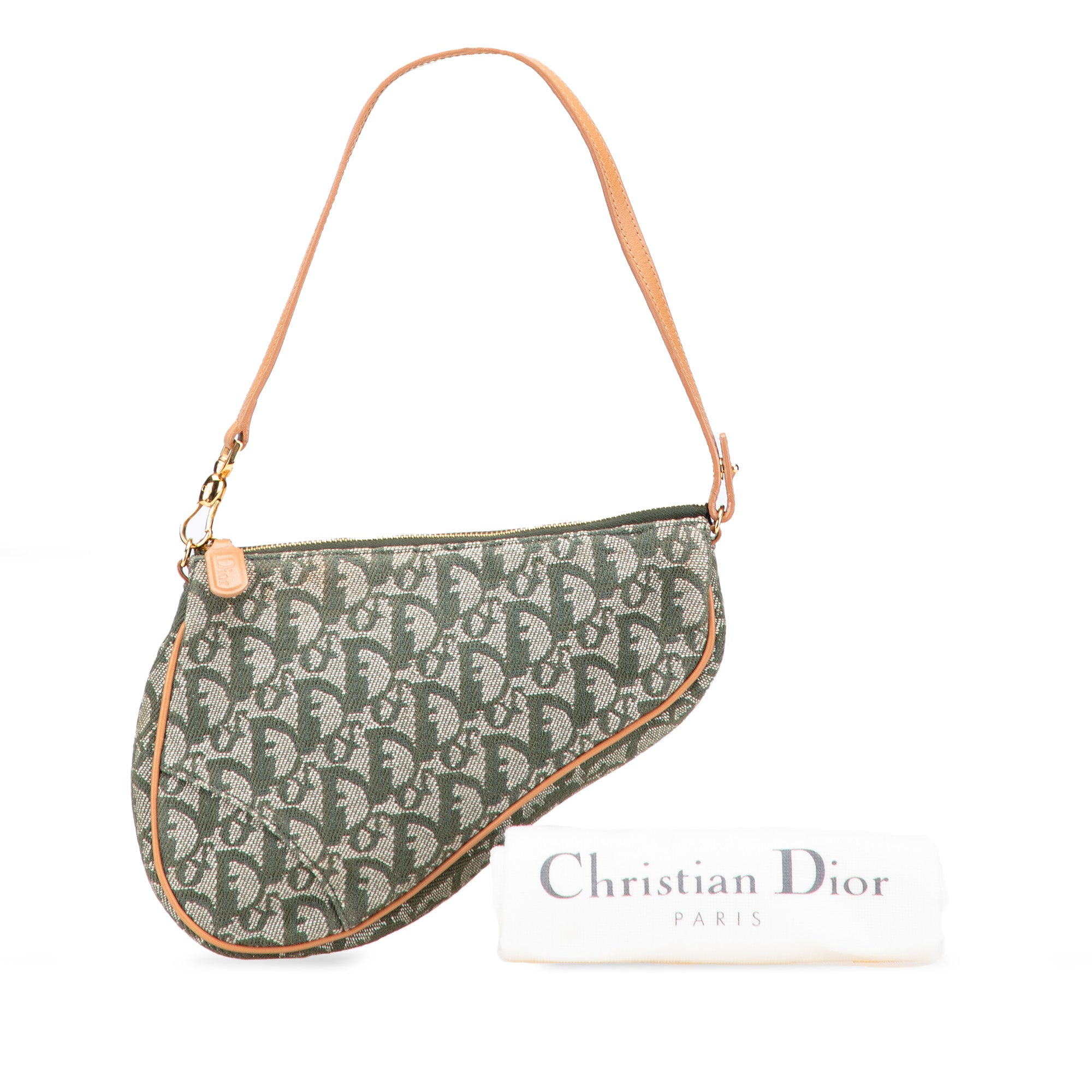 Mini Diorissimo Canvas Saddle Pochette