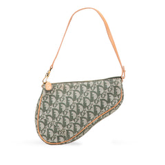 Mini Diorissimo Canvas Saddle Pochette