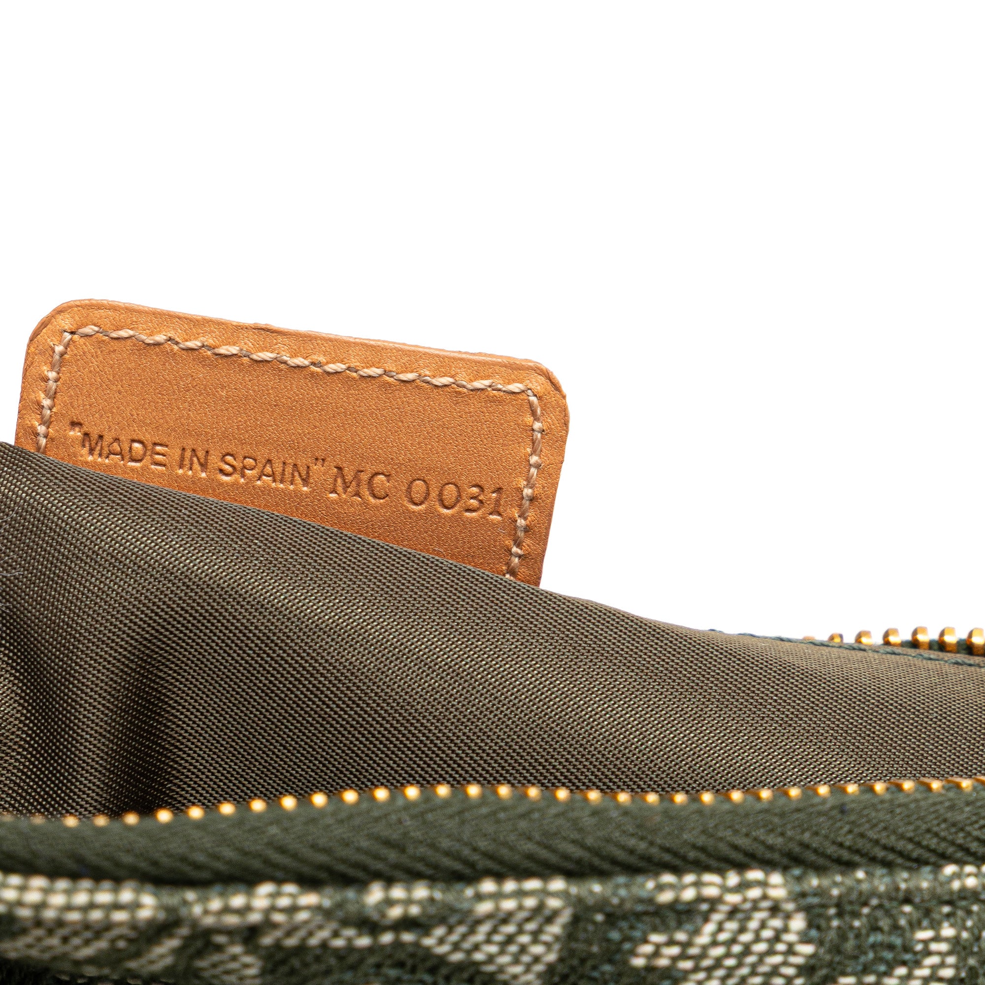 Mini Diorissimo Canvas Saddle Pochette