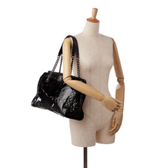 Patent Boy Reverso Shopping Tote