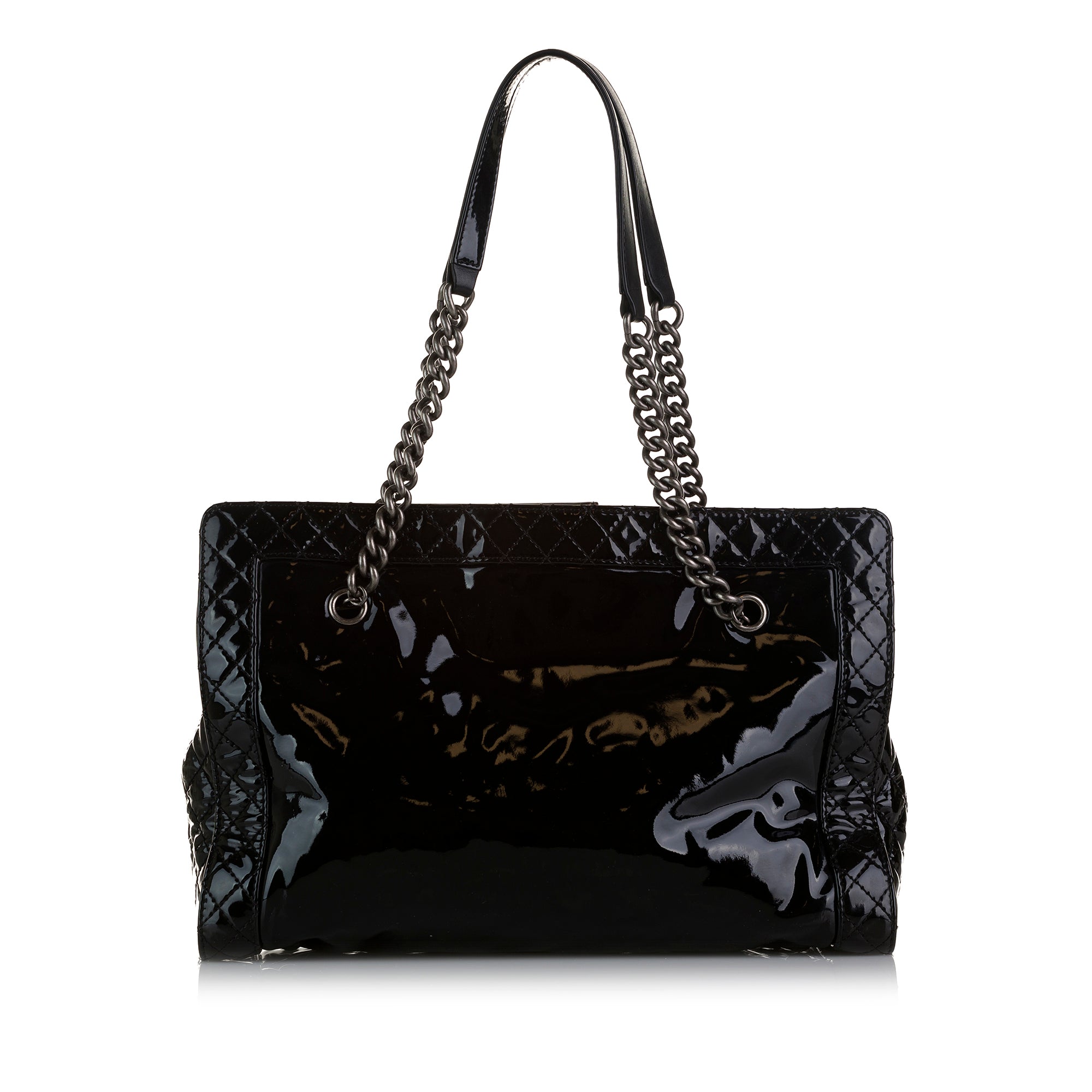 Patent Boy Reverso Shopping Tote
