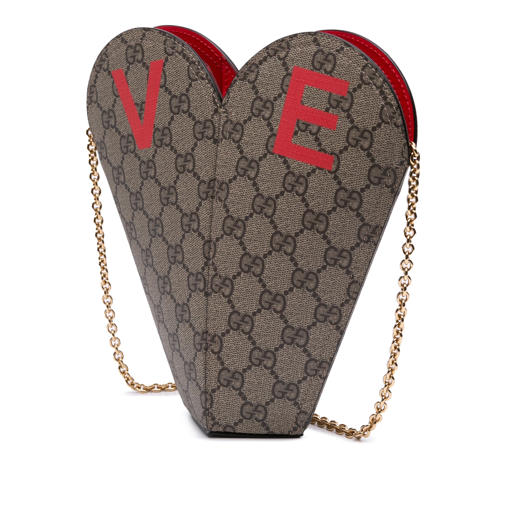 Valentines Day GG Supreme Love Heart Bag