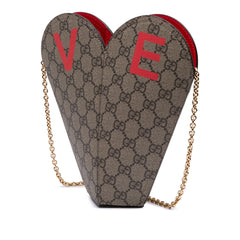 Valentines Day GG Supreme Love Heart Bag