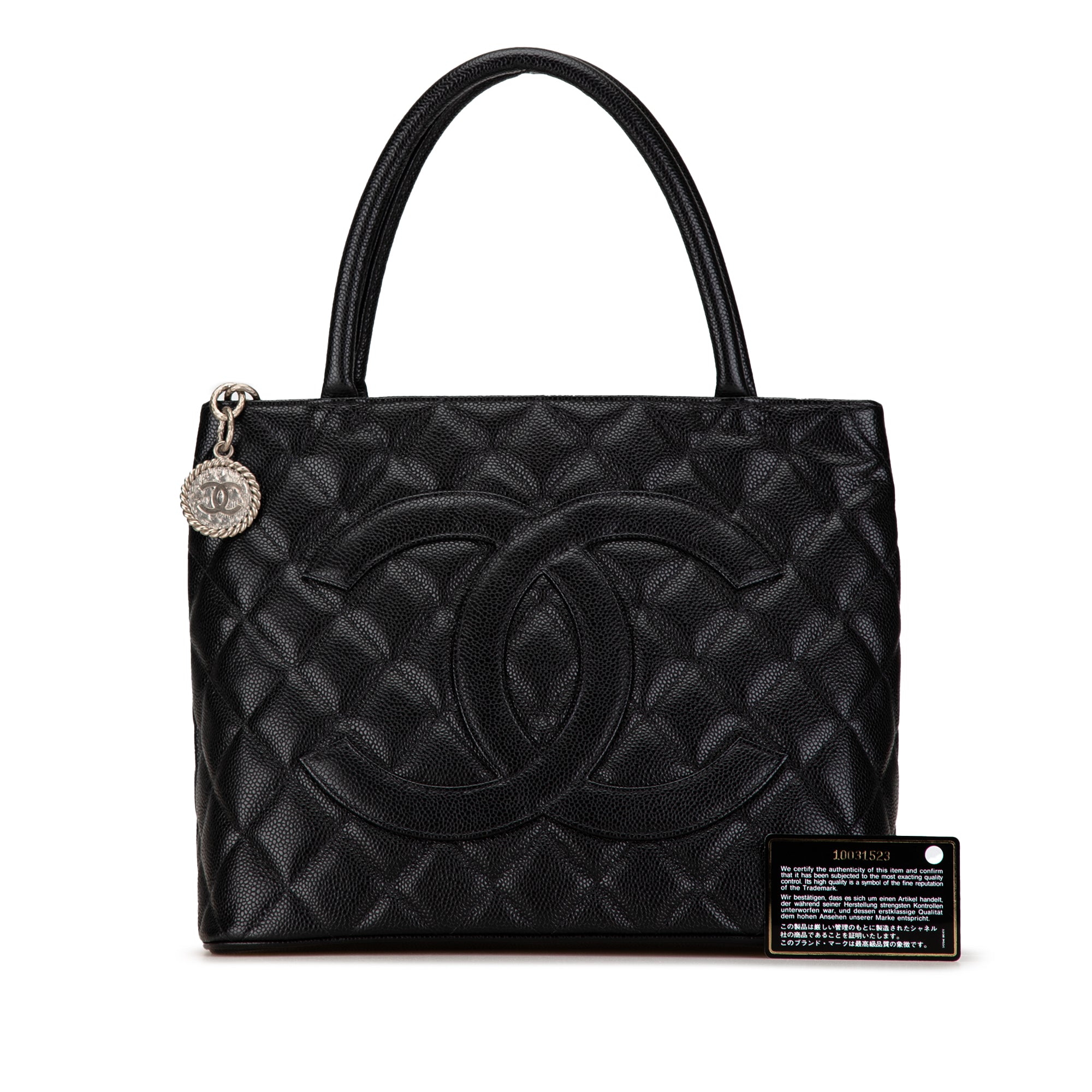 Caviar Medallion Tote_9