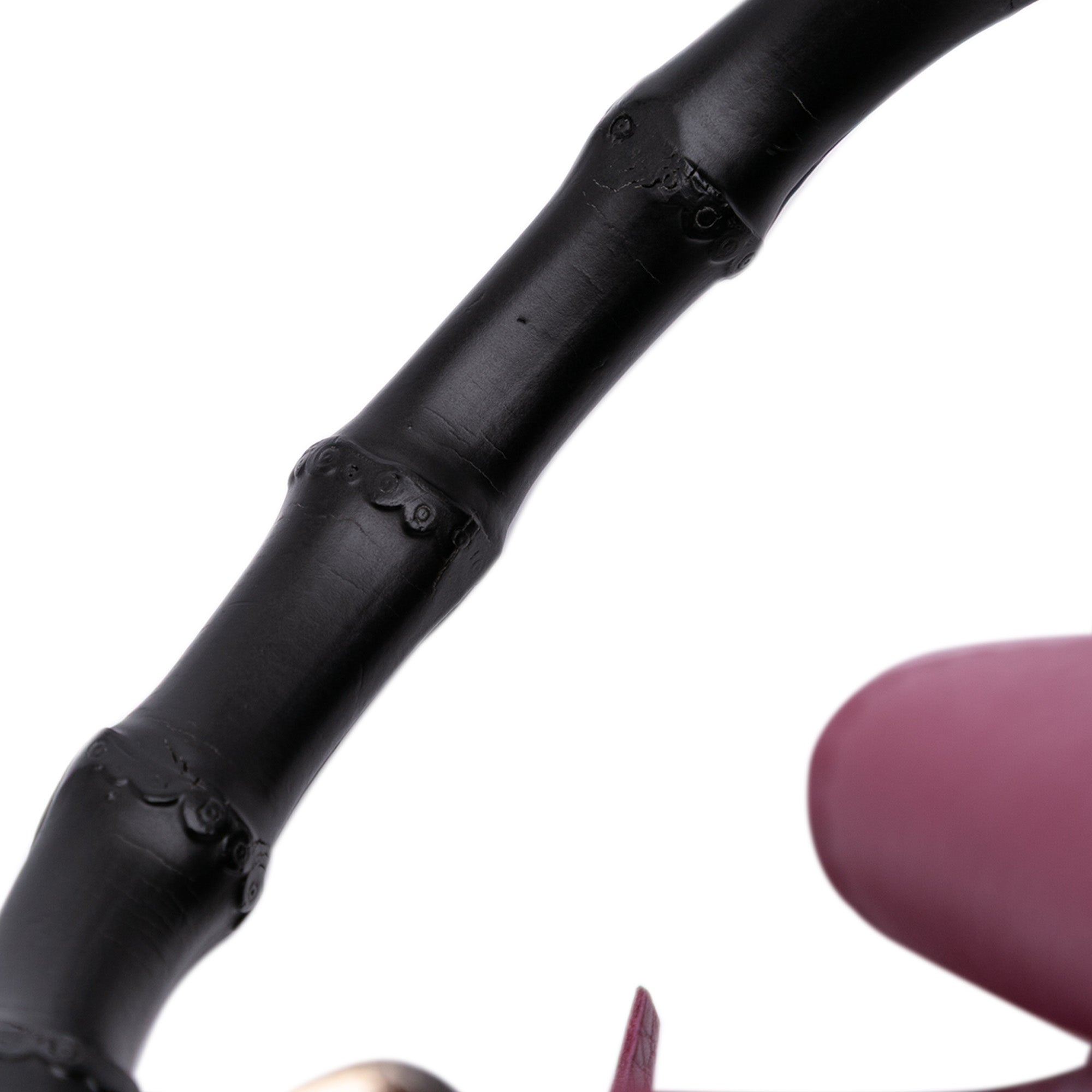 Pebbled Calfskin Miss Bamboo Bucket Bag