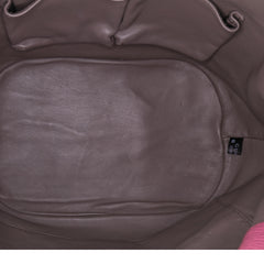 Pebbled Calfskin Miss Bamboo Bucket Bag