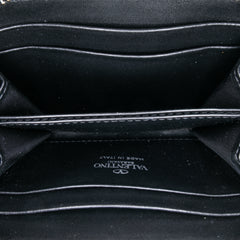 Leather VLogo Dreamers Neck Wallet