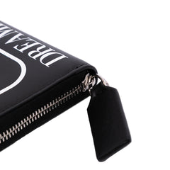 Leather VLogo Dreamers Neck Wallet