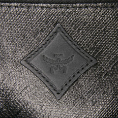 Large Canvas and Leather Reversible Diamond Tote