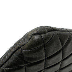 Large Quilted Lambskin O Case Clutch