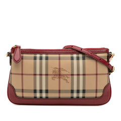 Haymarket Check Coated Canvas Peyton Crossbody