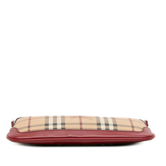 Haymarket Check Coated Canvas Peyton Crossbody