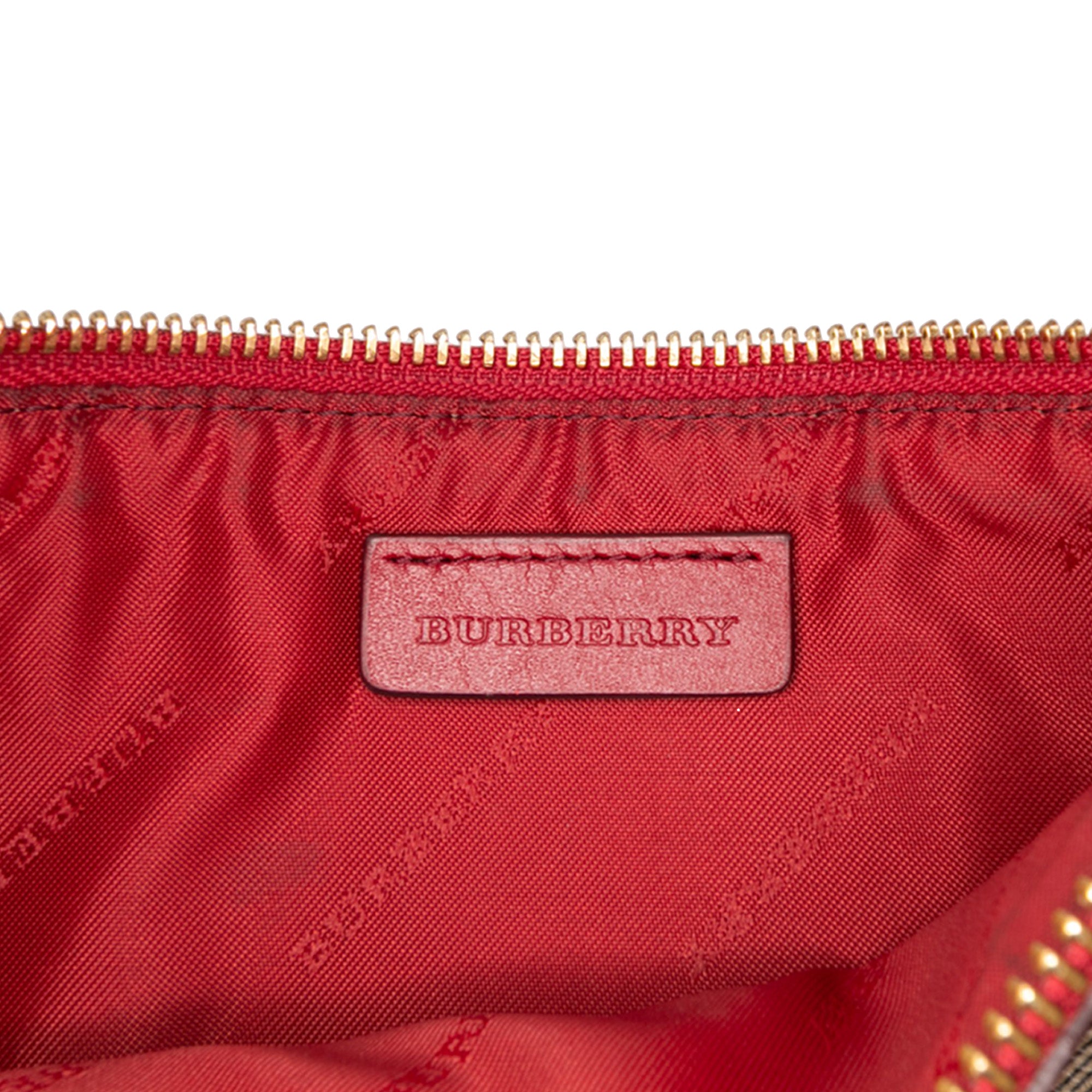 Haymarket Check Coated Canvas Peyton Crossbody
