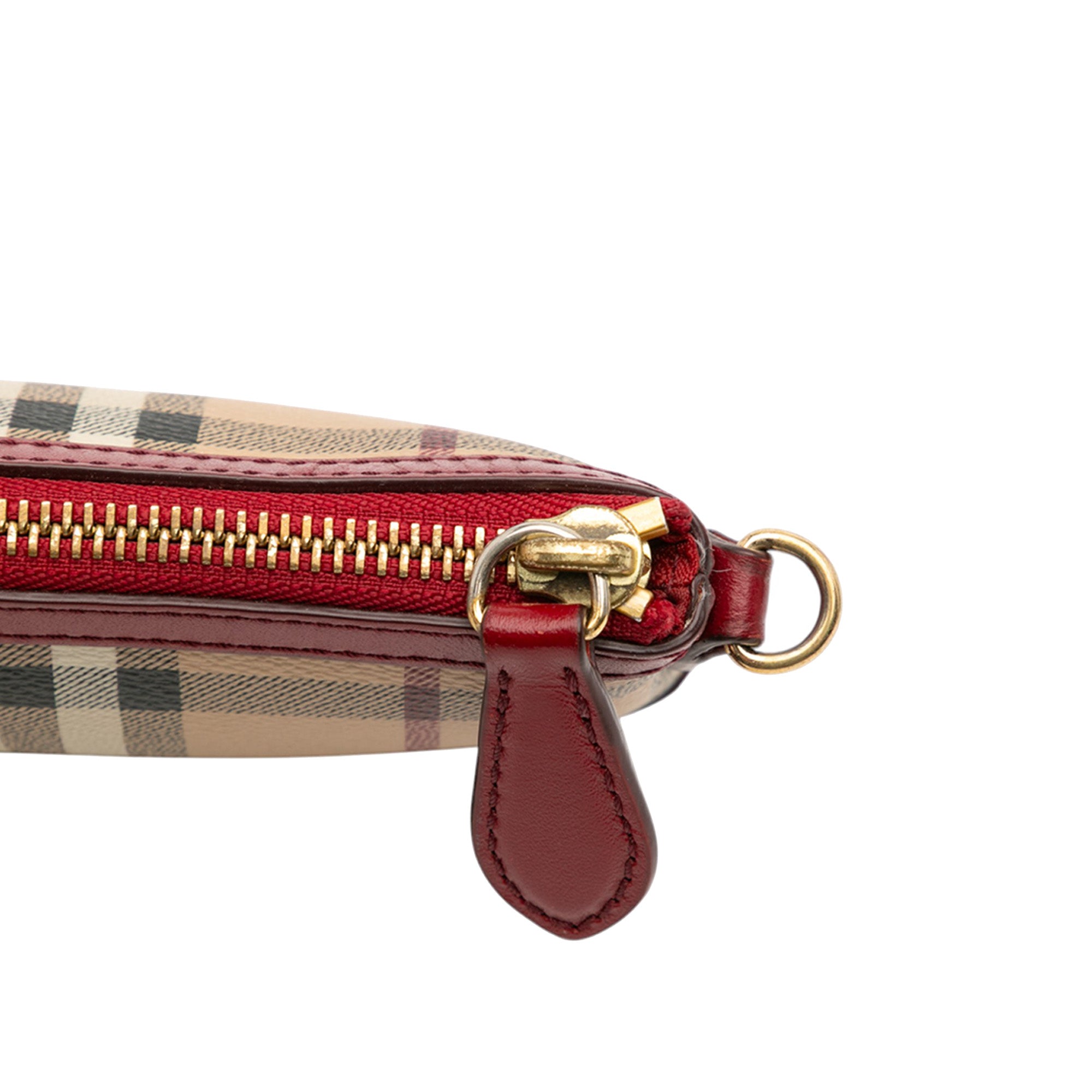 Haymarket Check Coated Canvas Peyton Crossbody