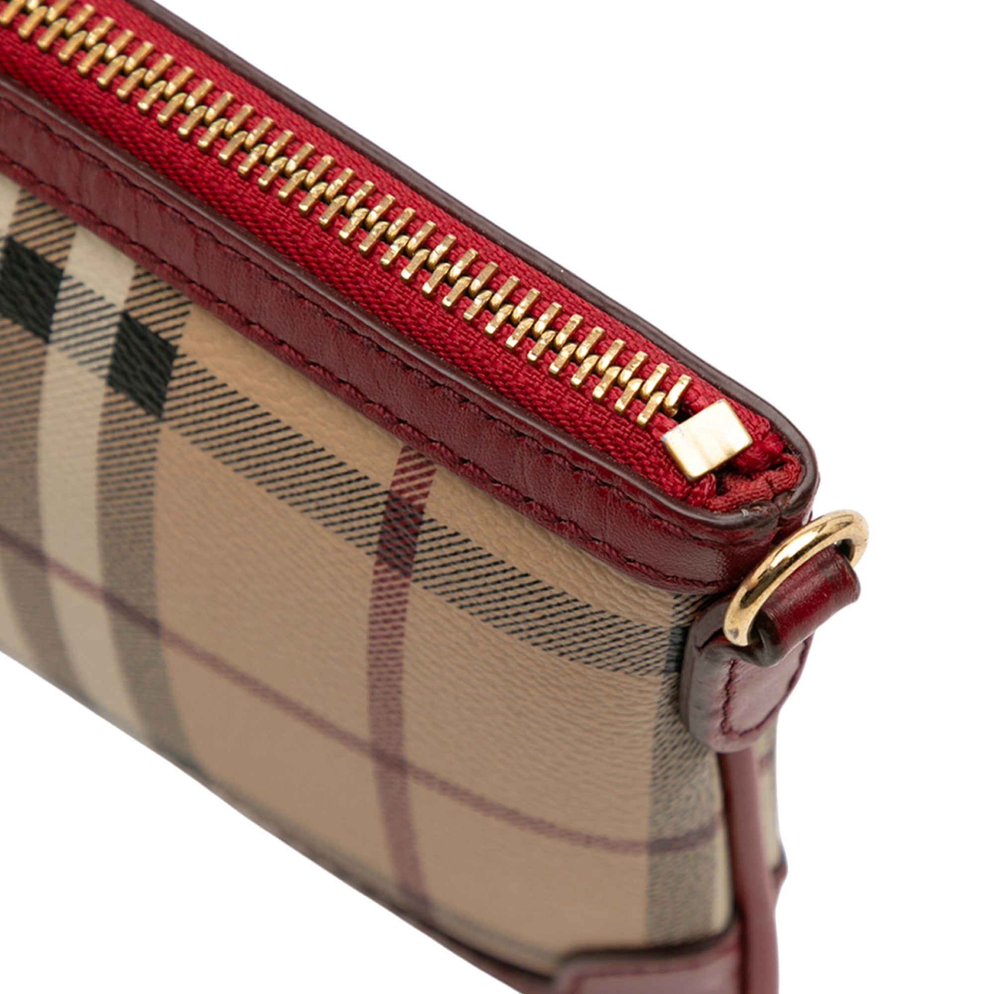 Haymarket Check Coated Canvas Peyton Crossbody