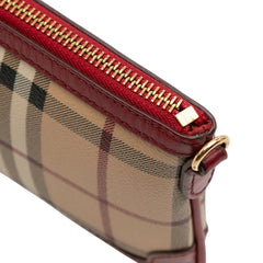 Haymarket Check Coated Canvas Peyton Crossbody
