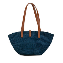 Small Raffia Panier Tote