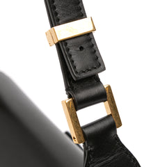 Medium Leather Vlogo Chain Shoulder Bag