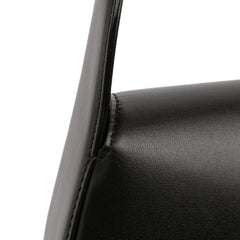 Medium Leather Vlogo Chain Shoulder Bag