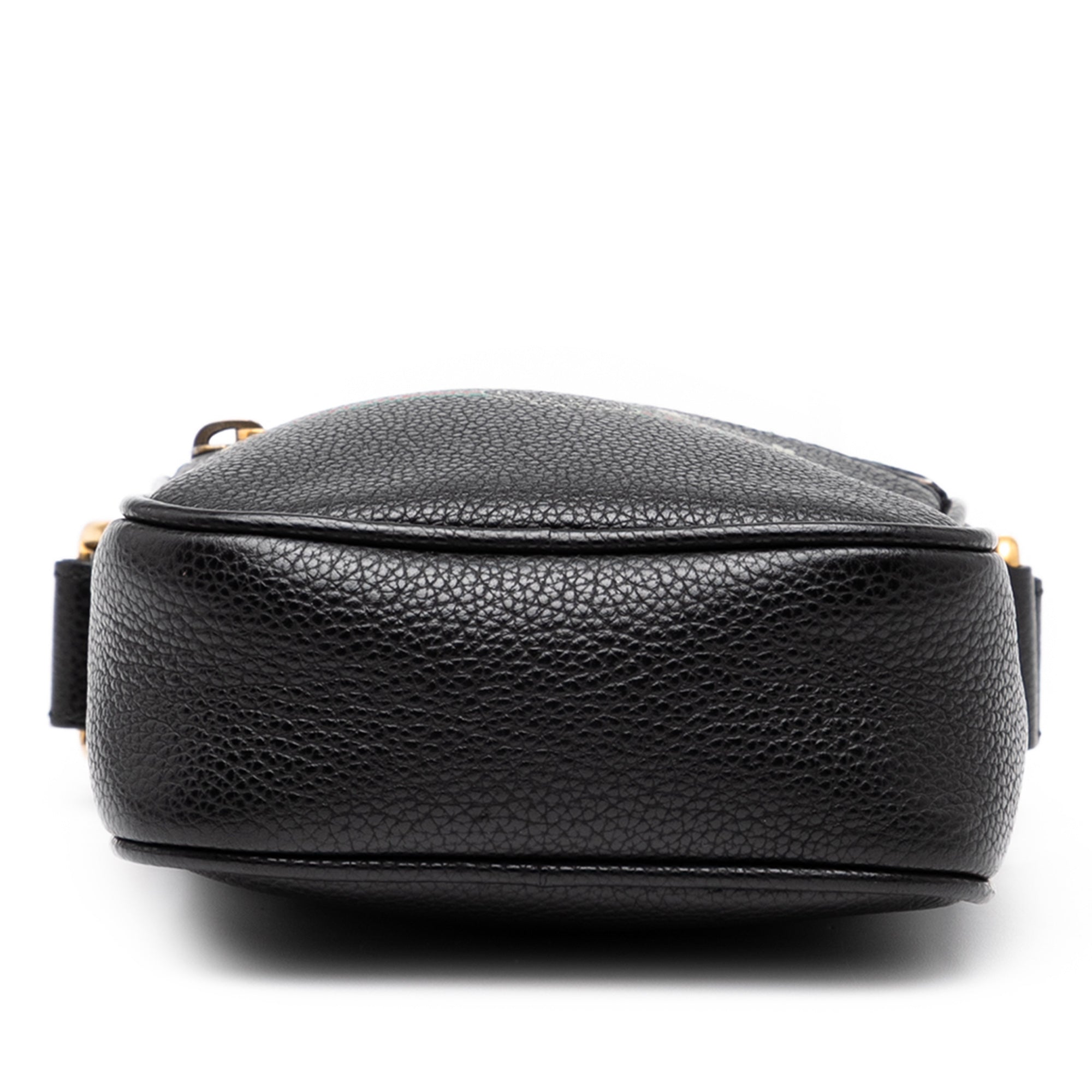 Mini Grained Calfskin Logo Crossbody