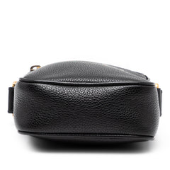 Mini Grained Calfskin Logo Crossbody