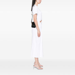 Mini Grained Calfskin Logo Crossbody