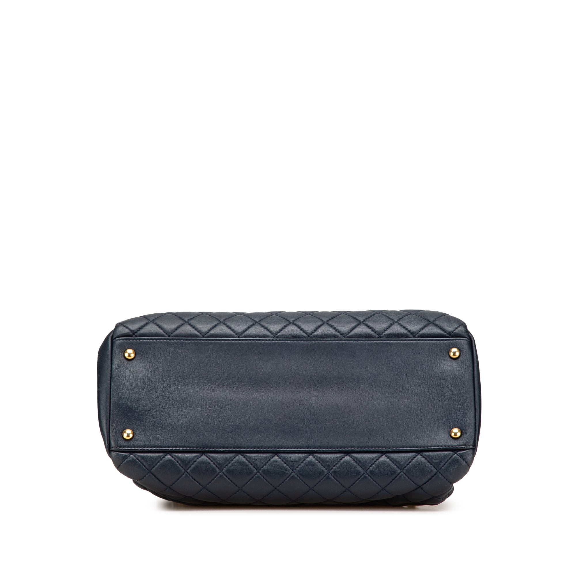 Large Lambskin Just Mademoiselle Bowler Bag
