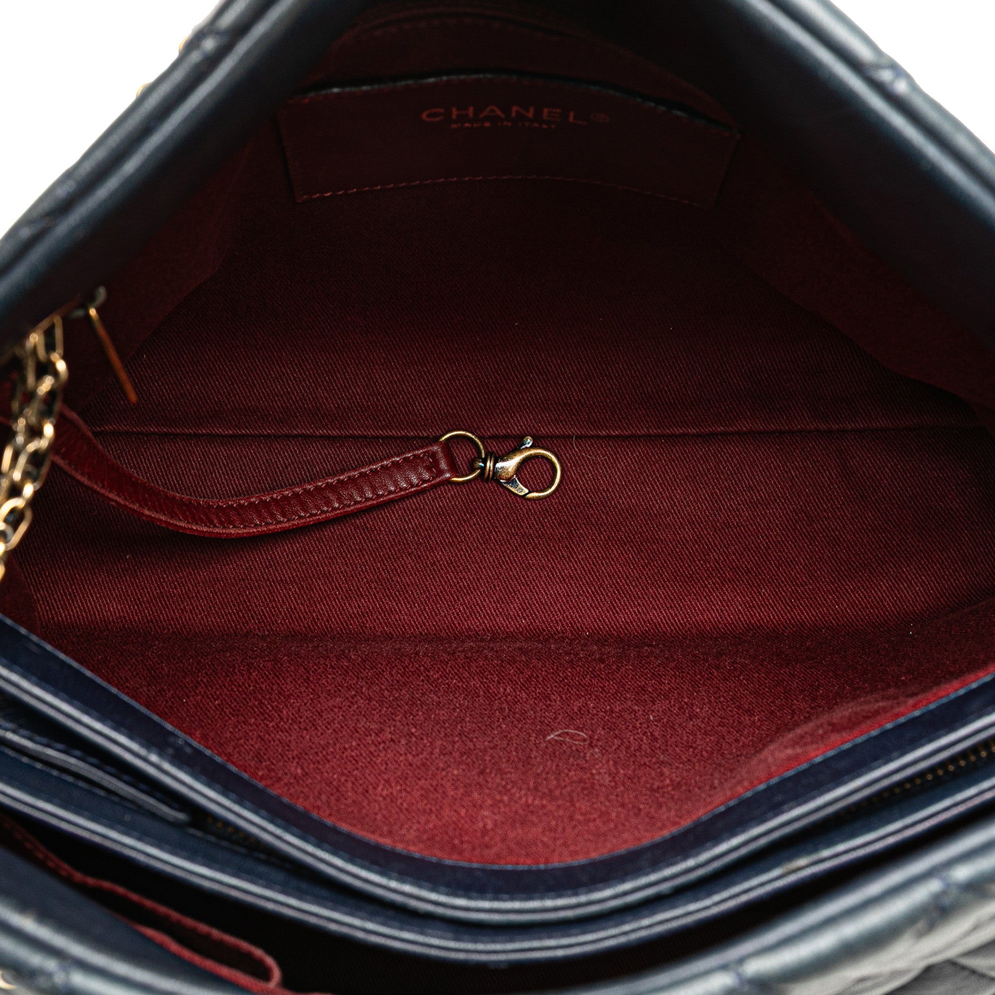 Large Lambskin Just Mademoiselle Bowler Bag