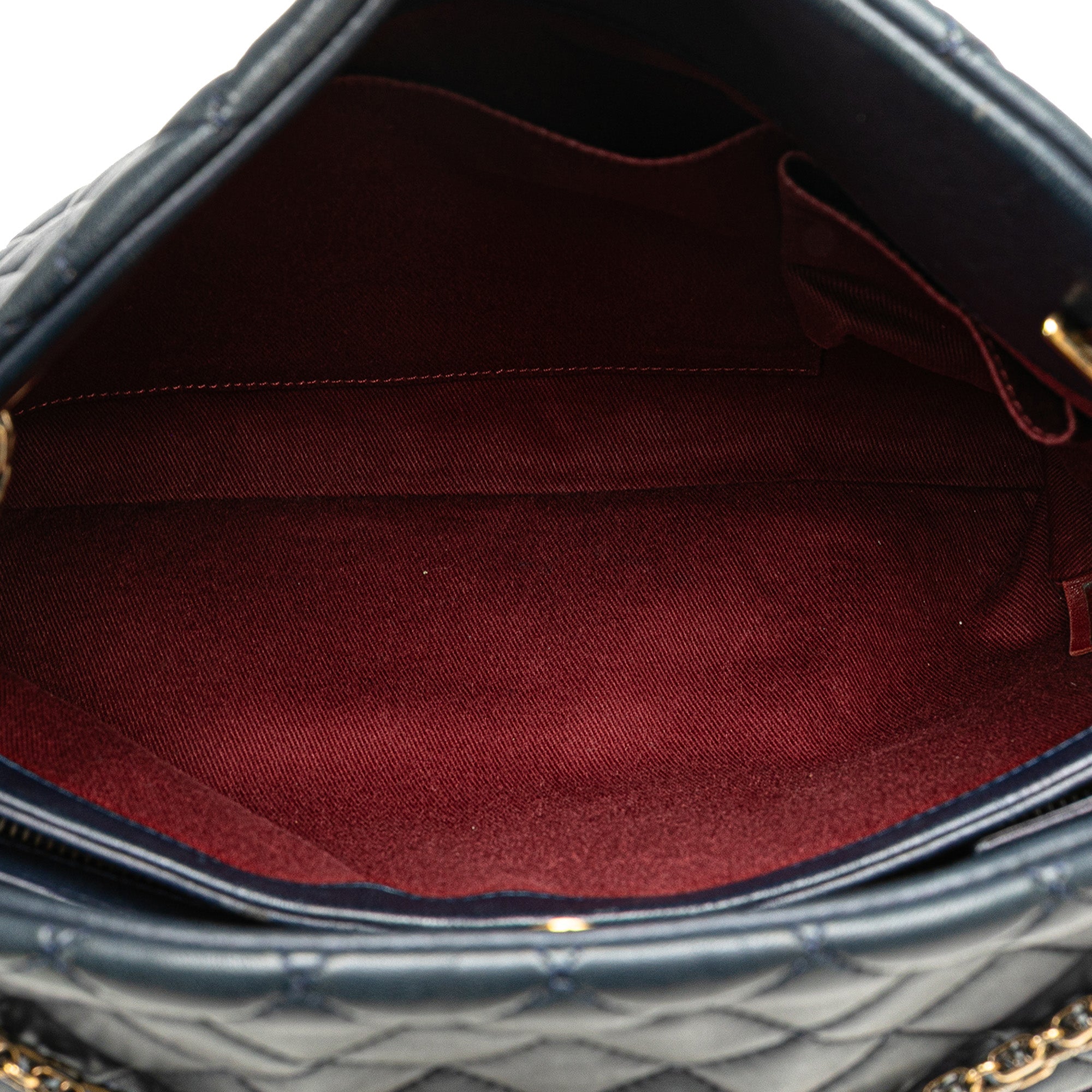 Large Lambskin Just Mademoiselle Bowler Bag
