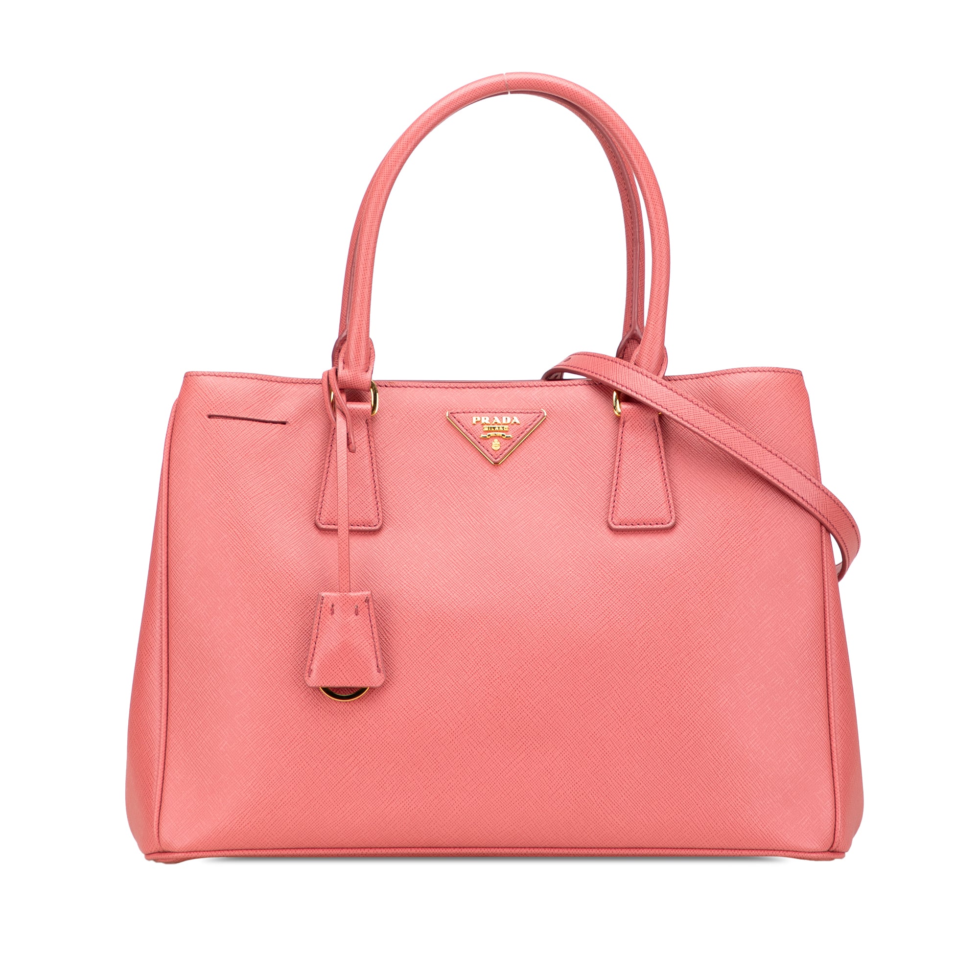 Medium Saffiano Lux Galleria Satchel