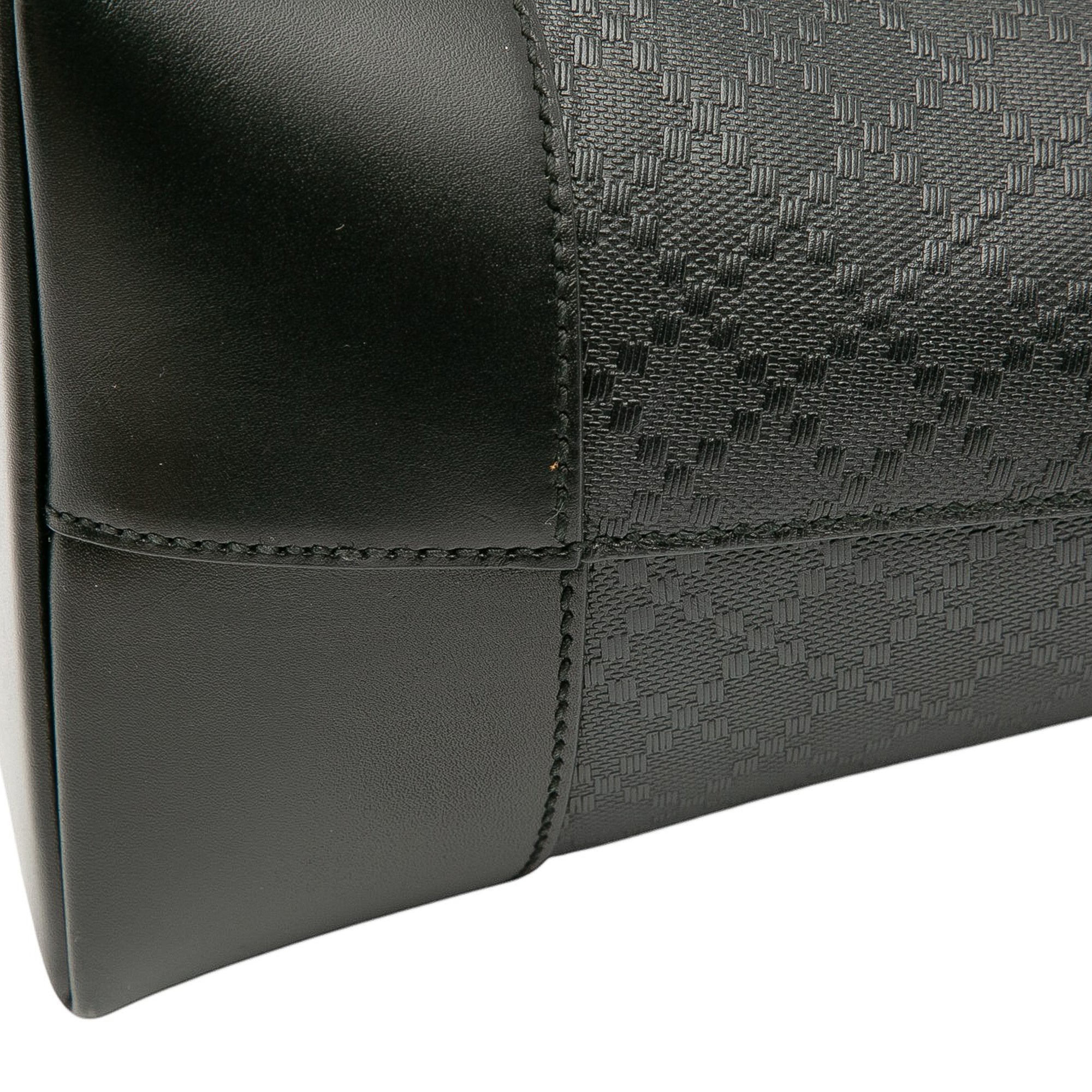 Leather Diamante Bright Hilary Lux Tote