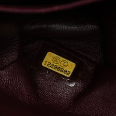 Medium Classic Crinkled Patent Double Flap